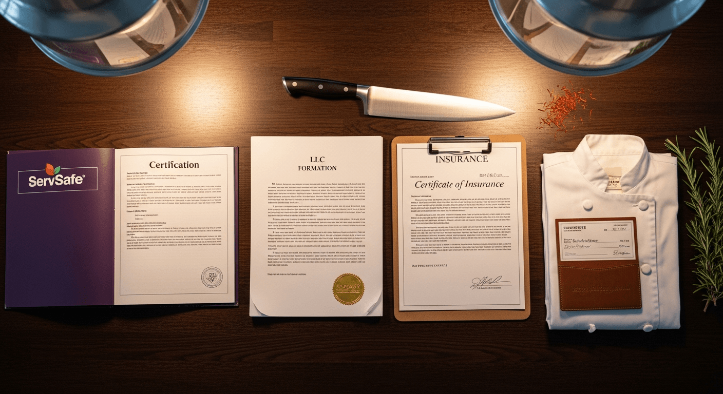 How to Become a Private Chef: Certifications, LLC, and Insurance Explained