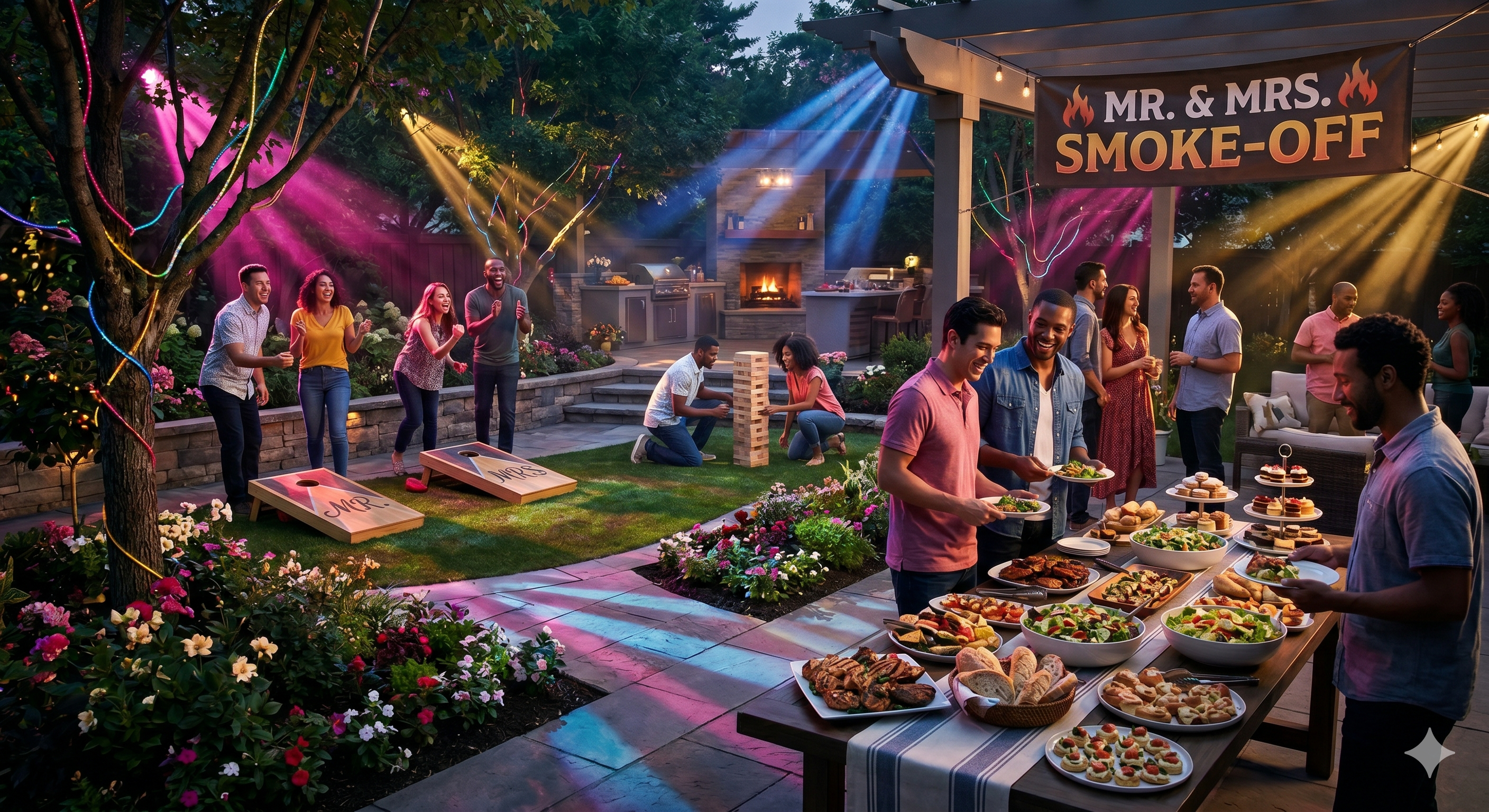 Mr & Mrs Smoke Off (couples event)